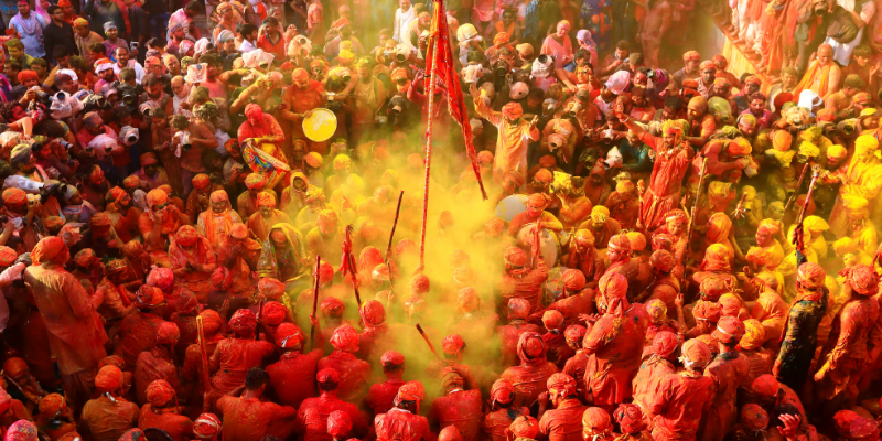 Holi in Vrindavan